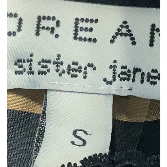 BACK! Sister Jane Dream Flock Checked Midi Dress Small - Picture 2 of 3